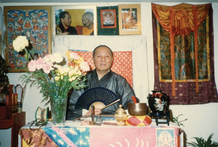 Lama Kan Tsao in N.Y. centre