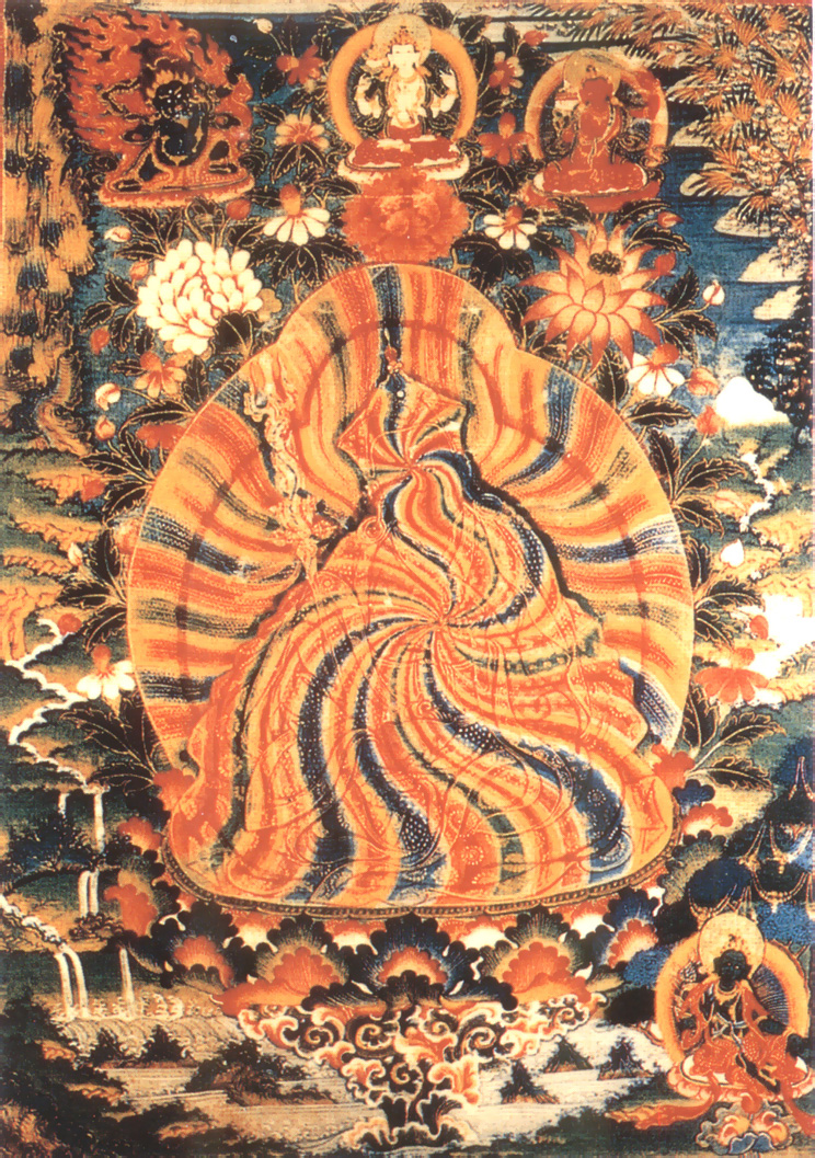 蓮師化虹圖